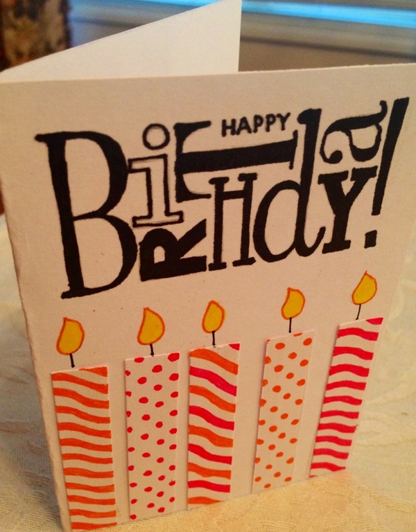 35 Beautiful Handmade Birthday Card Ideas Hobby Lesson
