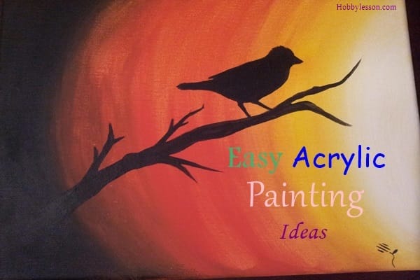 80 Excellent but Simple Acrylic Painting Ideas For Beginners