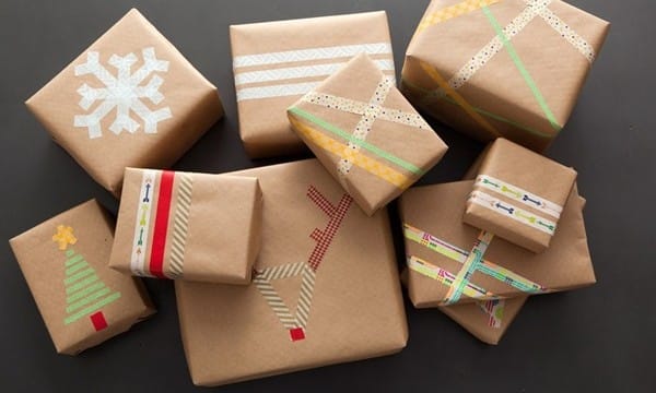 25 DIY Wrapping Paper Ideas for Gifts 13