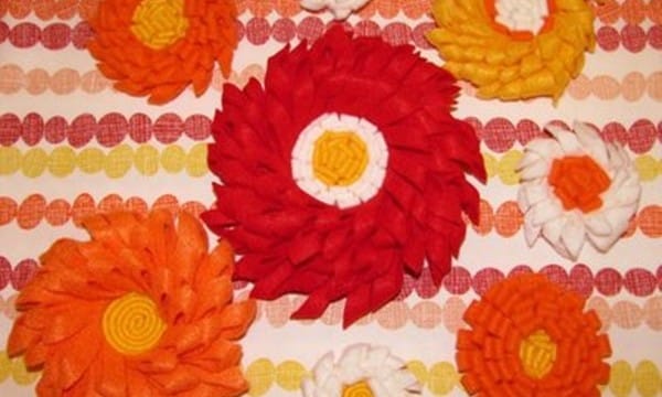 Easy Fabric Flower Patterns 25