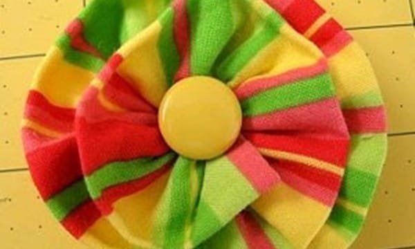 Easy Fabric Flower Patterns 4