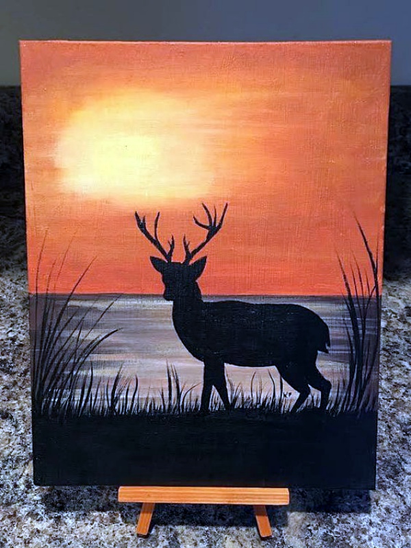 acrylic paint canvas ideas