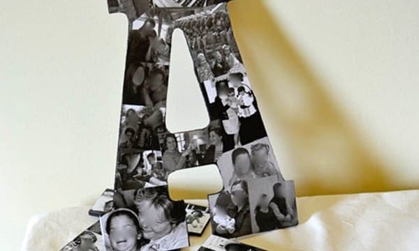 10 DIY Projects with Letters 2