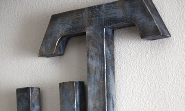 10 DIY Projects with Letters 3