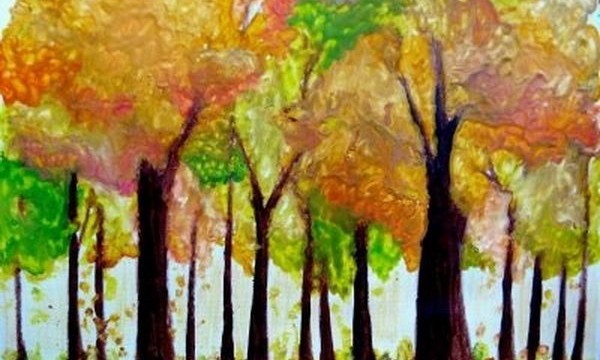 24 Cool Melted Crayon Art 17