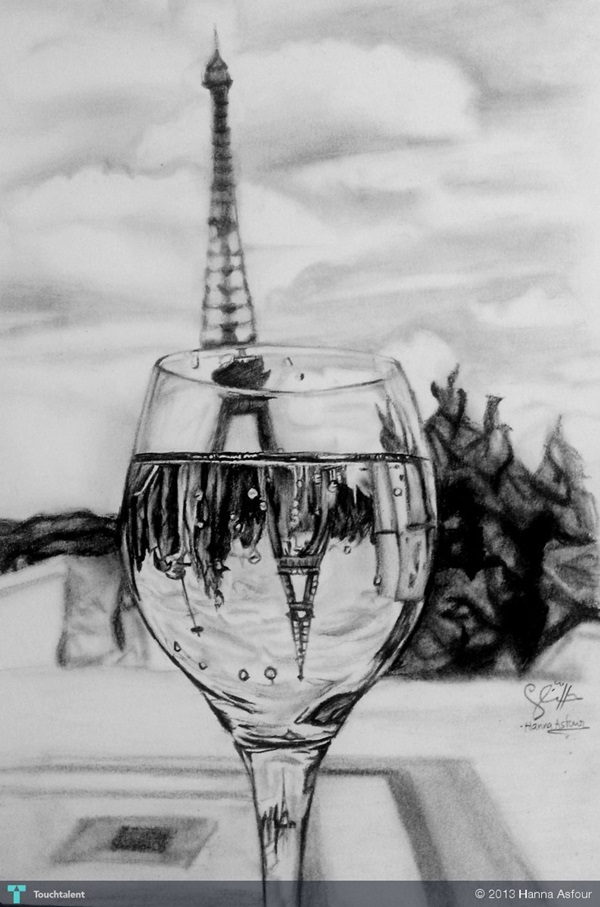 eiffel tower drawing and sketches (2)