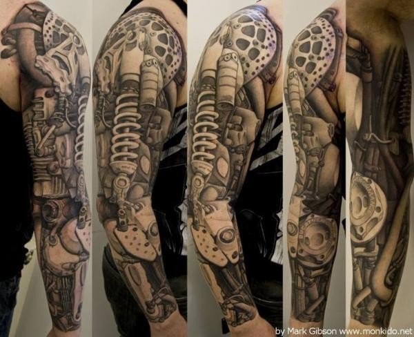 25 Awesome Steampunk Tattoo Ideas 8