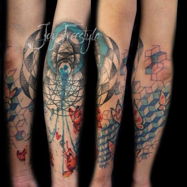 40 Mind Blowing Freestyle Tattoo Designs