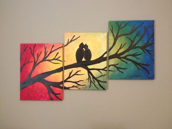 40 Easy Canvas Painting Ideas 23