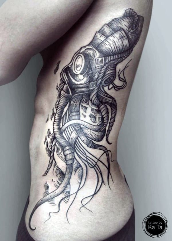 Steam punk Tattoo00001