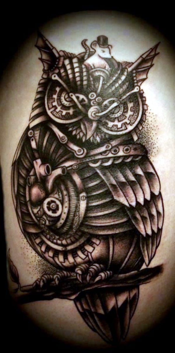 Steam punk Tattoo00003