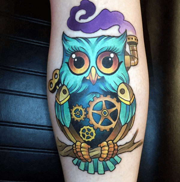 Steam punk Tattoo00006