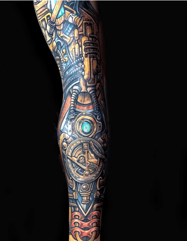 Steam punk Tattoo00007