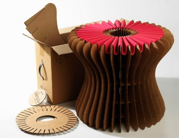 30 Realistic Cardboard Furniture Ideas 15