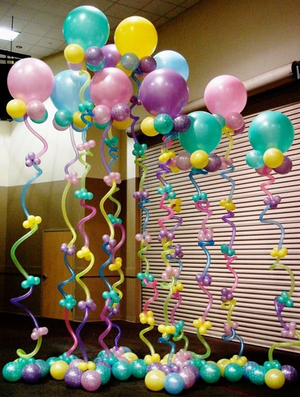 40 Creative Balloon Decoration Ideas For Parties Hobby Lesson