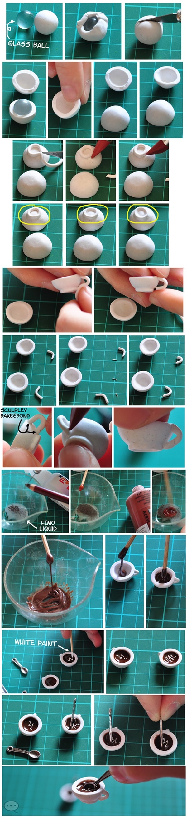 40 DIY Cute Sculpting Tutorials of Polymer Clay21