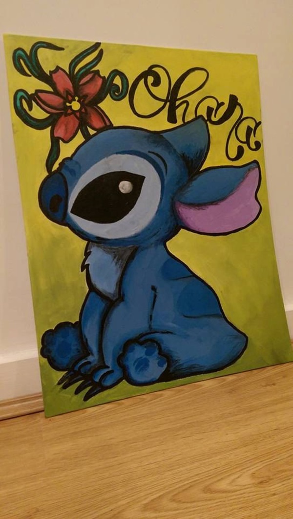 40 Pictures of Cool Disney Painting Ideas Hobby Lesson