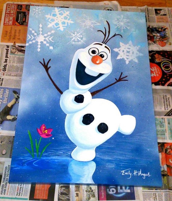 40 Pictures of Cool Disney Painting Ideas 26
