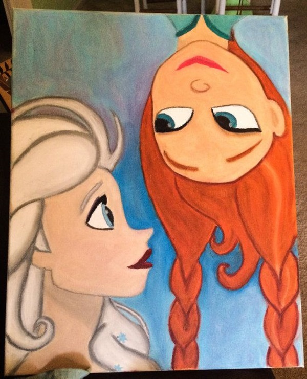 40 Pictures of Cool Disney Painting Ideas 31