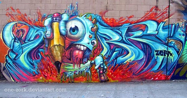 40 Cool Spray Painting Ideas 35