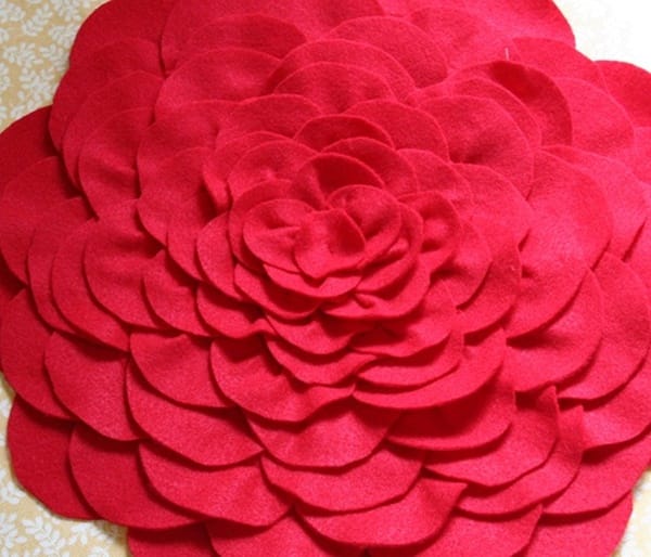 DIY Petal Pillow Tutorial 11b