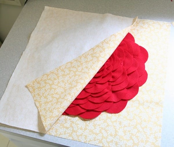 DIY Petal Pillow Tutorial 13