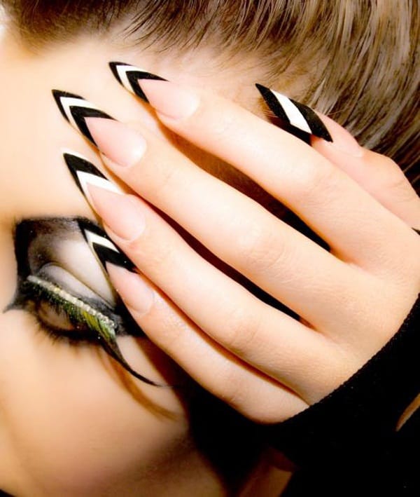 40 Cool and Simple Acrylic Nail Designs 12