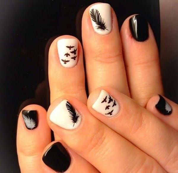 40 Cool and Simple Acrylic Nail Designs 20