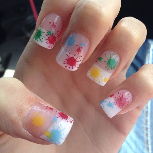 40 Cool and Simple Acrylic Nail Designs 21