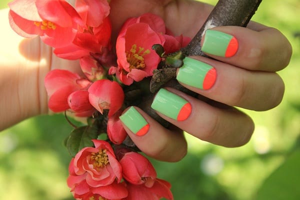 40 Cool and Simple Acrylic Nail Designs 26