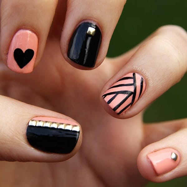 40 Cool and Simple Acrylic Nail Designs 29