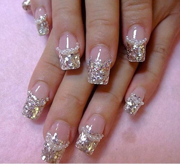 40 Cool and Simple Acrylic Nail Designs 36