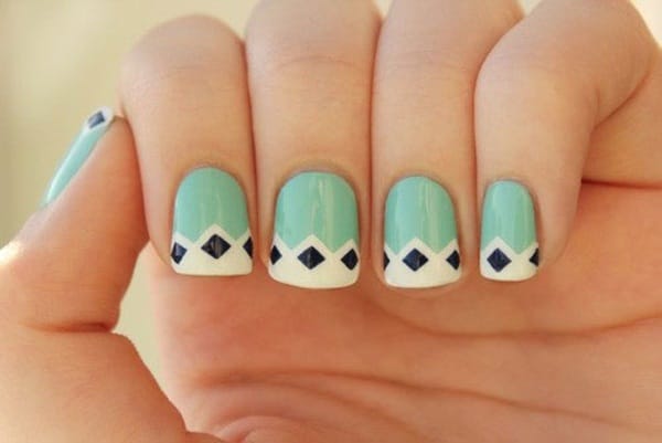 40 Cool and Simple Acrylic Nail Designs 38