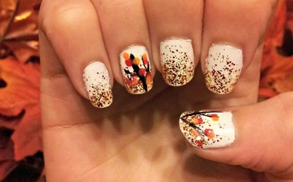 40 Cool and Simple Acrylic Nail Designs 39