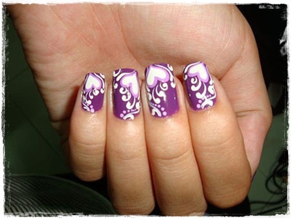 40 Cool and Simple Acrylic Nail Designs 4