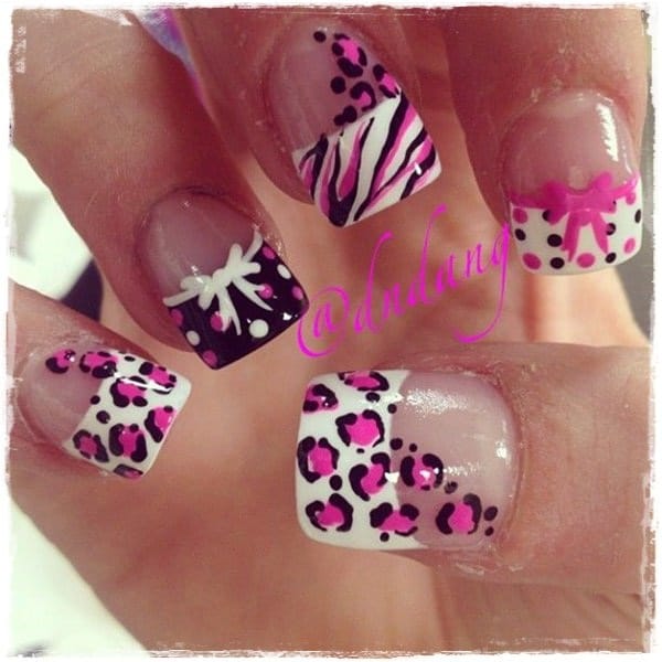 40 Cool and Simple Acrylic Nail Designs 6