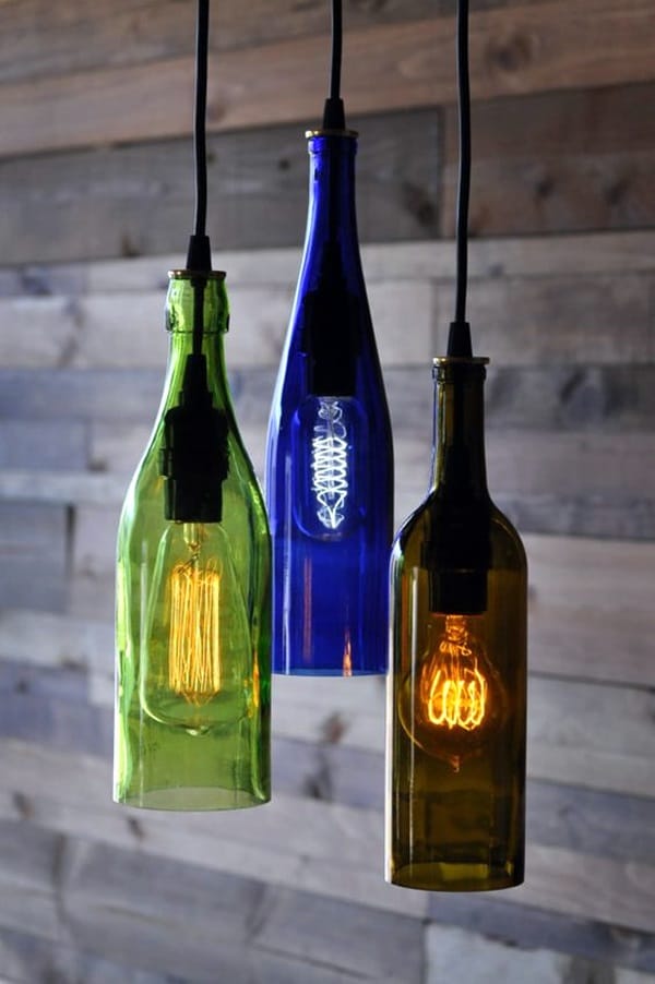 Cool Wine Bottles Craft Ideas (1)