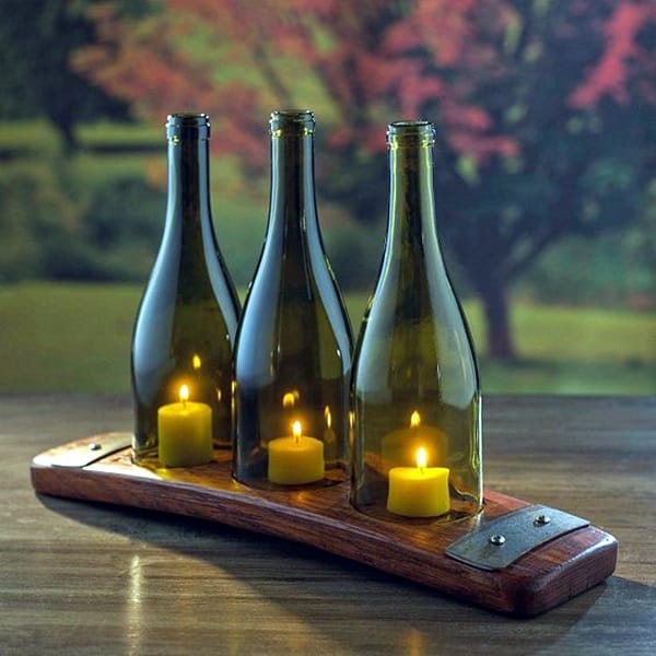 Cool Wine Bottles Craft Ideas (1)