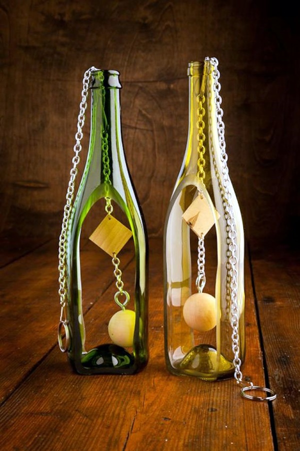 Cool Wine Bottles Craft Ideas (1)