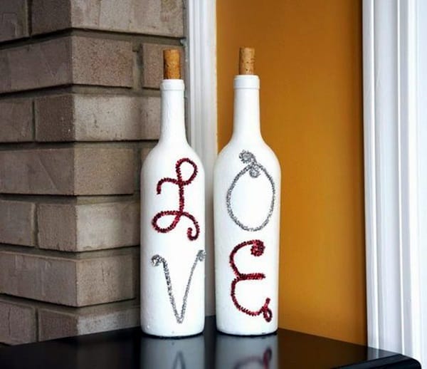 Cool Wine Bottles Craft Ideas (13)