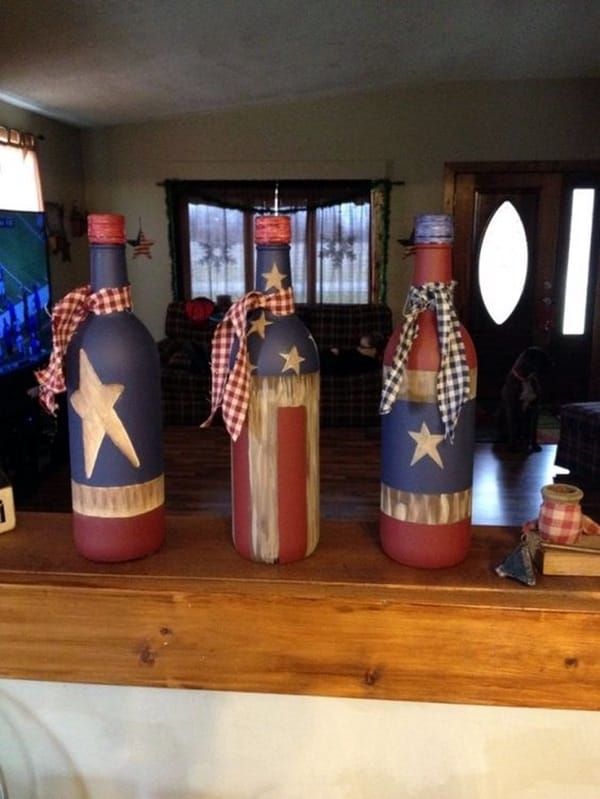 Cool Wine Bottles Craft Ideas (14)