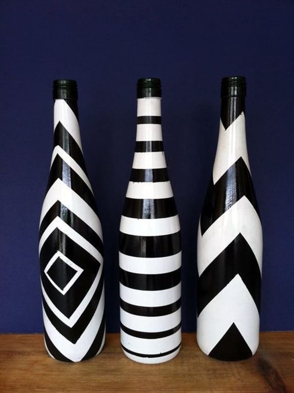 Cool Wine Bottles Craft Ideas (18)