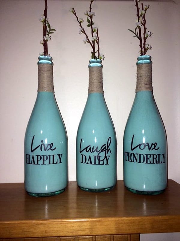 Craft Ideas With Wine Bottles