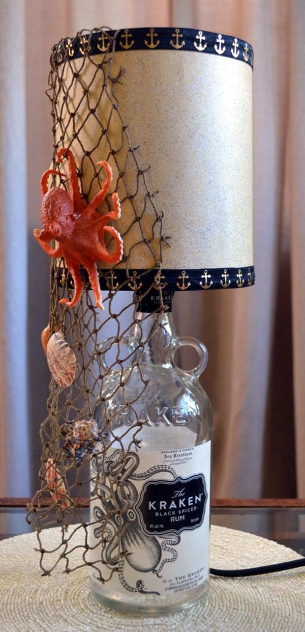 Cool Wine Bottles Craft Ideas (3)