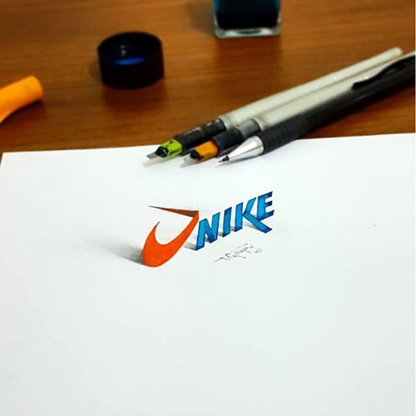 Mind Boggling 3D Calligraphy Examples By Tolga Girgin (8)