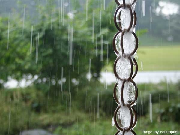 30 Decorative Rain Chain Ideas for Outdoors 1