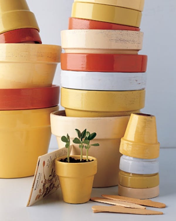 30 Flower Pot Painting Ideas 16