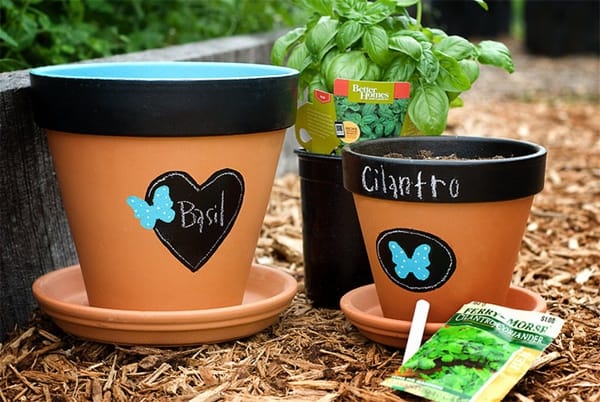 30 Flower Pot Painting Ideas 22