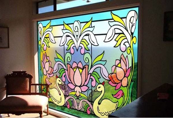 30 Window Glass Painting Ideas for Beginners 1