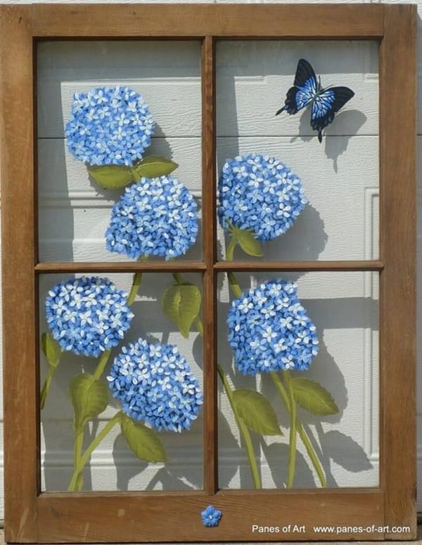 30 Window Glass Painting Ideas for Beginners 14